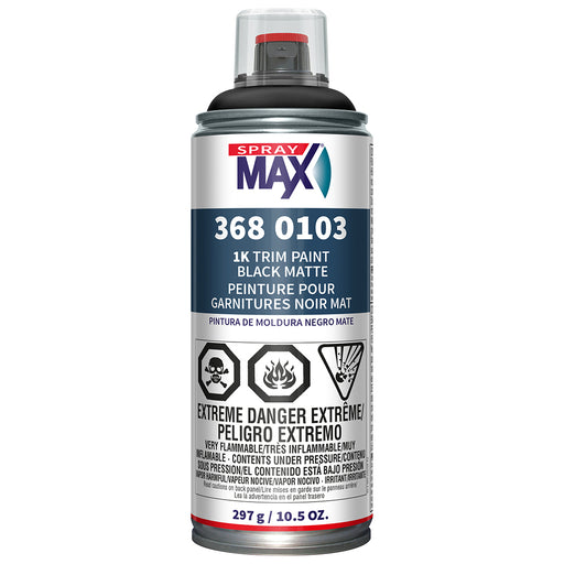 SprayMax, Peter Kwasny, Inc Trim Paint Matt Black — 10.5 — view 2