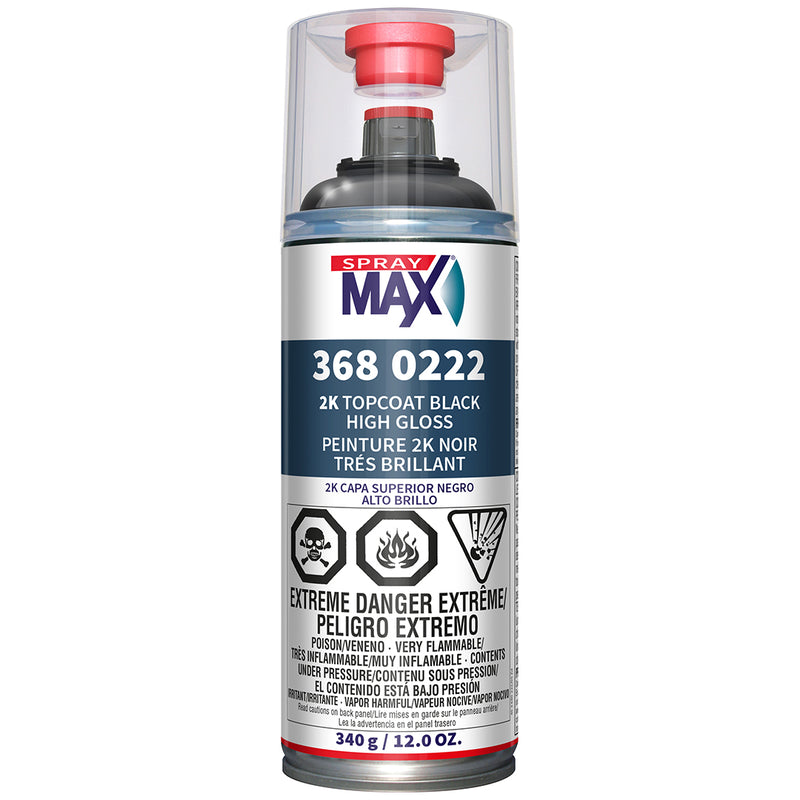 SprayMax, Peter Kwasny, Inc Dtm Topcoat Gloss Black — 12.24 — view 2