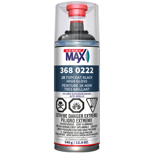 SprayMax, Peter Kwasny, Inc Dtm Topcoat Gloss Black — 12.24 — view 2