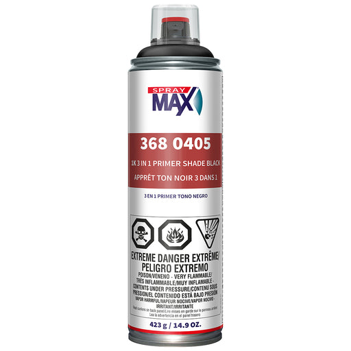 SprayMax, Peter Kwasny, Inc 3 In 1 Primer Shade Black — 500 — view 2