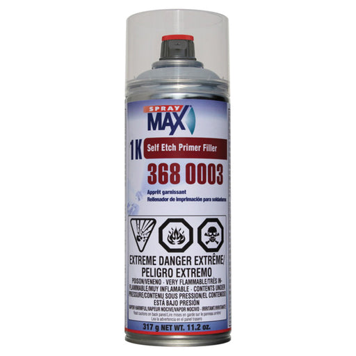 SprayMax, Peter Kwasny, Inc Self Etch Primer Gray — 11.2, Light Gray