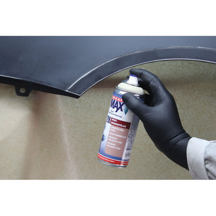 SprayMax® 3680032 Universal 2K Epoxy Primer Filler, Beige, 8.1 to 1.2 sq-ft Coverage, 12 hr Dry Curing