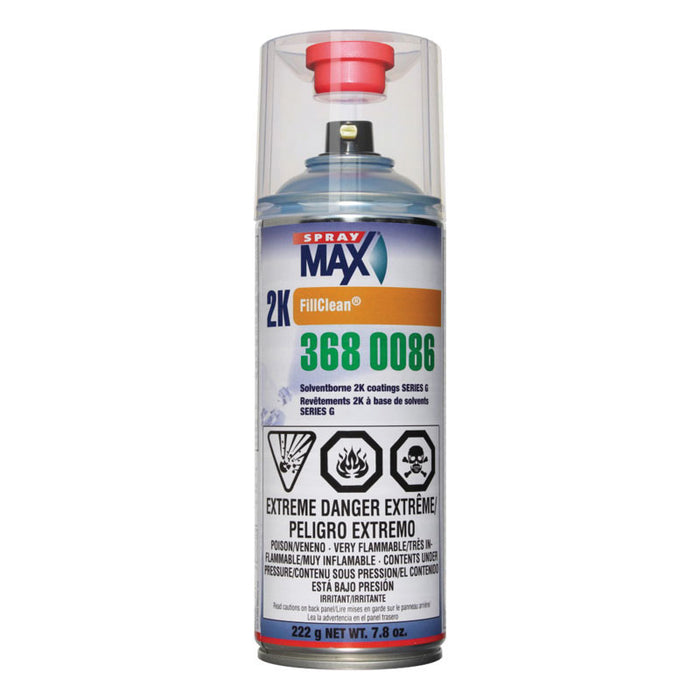 SprayMax® 3680086 FillClean, 7.8 oz, Clear, 2K Component