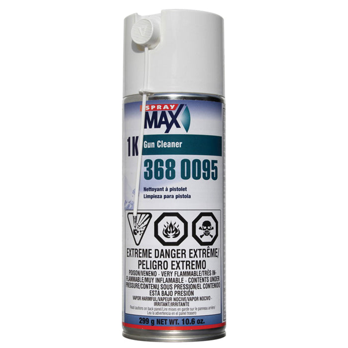 Spraymax® 3680095 1K Gun Cleaner, 10.6 Oz Aerosol Can, Transparent, Liquid