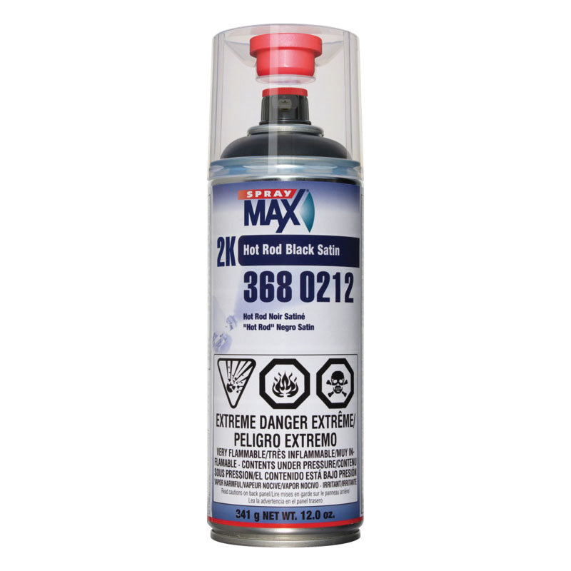 SprayMax, Peter Kwasny, Inc Hot Rod Satin Black — 12