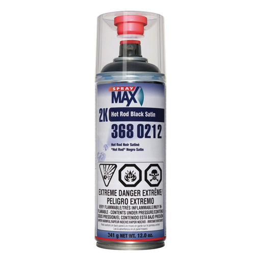 SprayMax, Peter Kwasny, Inc Hot Rod Satin Black — 12