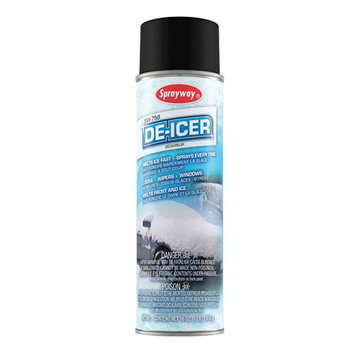 Sprayway® 758 De-Icer, 20 oz, Clear, 829.72 deg C Temperature Rating