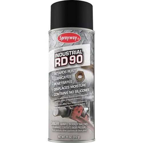 Sprayway, Inc. Sprayway SW090 Industrial Spray Lubricant, 16 oz Aerosol Can, Gas, Amber