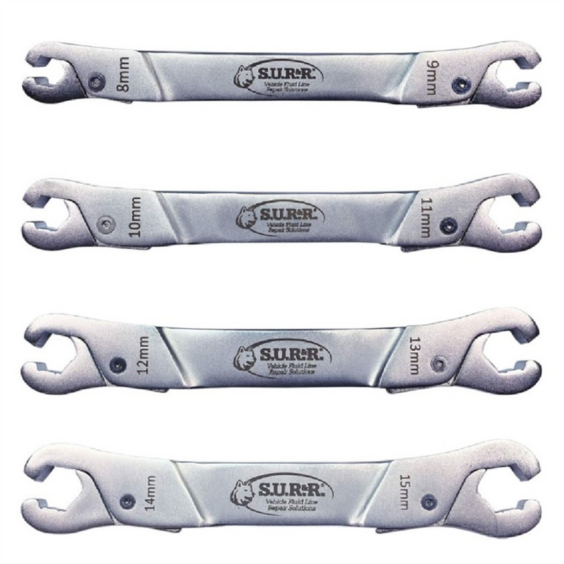 Ratcheting Line Wrench Set
