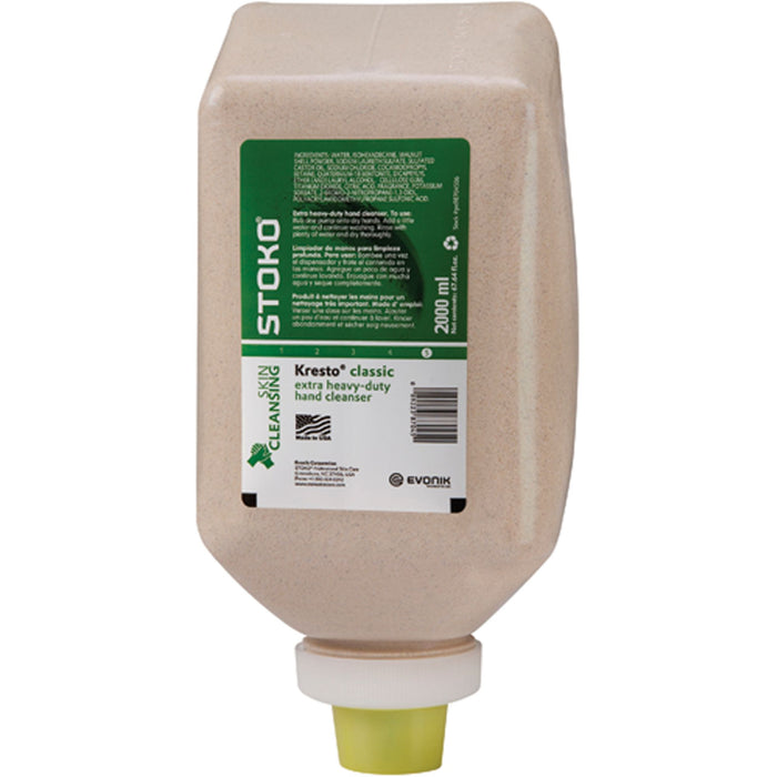 Stockhausen, Inc. KRESTO ATP 99027563 Heavy-Duty Hand Cleaner, 2 L Soft Bottle, Paste, Red, Fragrant