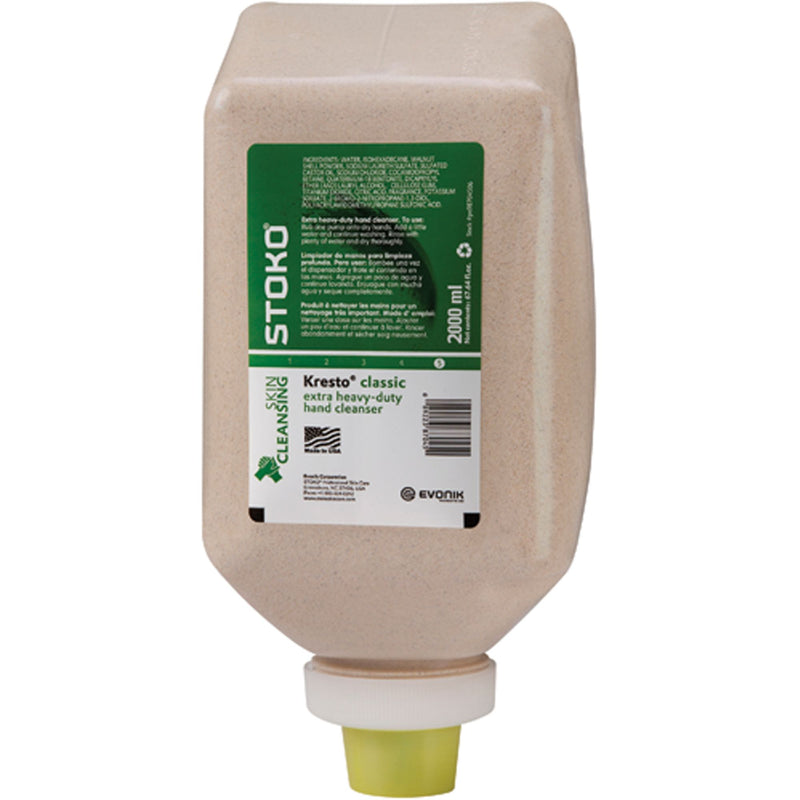 Stockhausen, Inc. KRESTO ATP 99027563 Heavy-Duty Hand Cleaner, 2 L Soft Bottle, Paste, Red, Fragrant