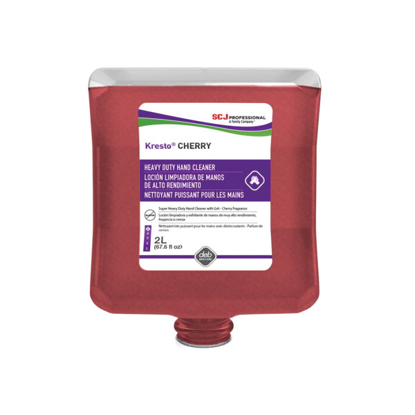 STOKO KCH2LT Super Heavy-Duty Hand Cleaner, 2 L Cartridge Paste, Red, Fragrant