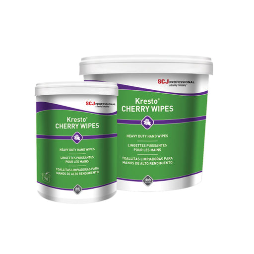 Stockhausen, Inc. KRESTO ATP KCW70W Hand Cleaning Hand Cleaning Wipe, 70 ct Canister, Red, Fragrant