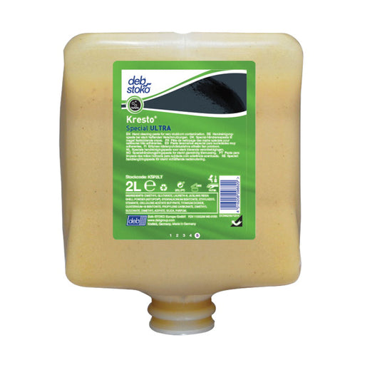 Stockhausen, Inc. KRESTO ATP KSP2LT Special Heavy-Duty Hand Cleaner, 2 L Cartridge, Viscous Liquid,