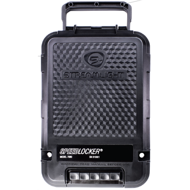 SpeedLocker Portable, Lockable Storage Container - Black