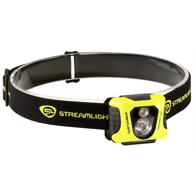 Enduro Pro LED Spot and Flood Headlamp - Yellow, Model 61421 with White and Red LEDs