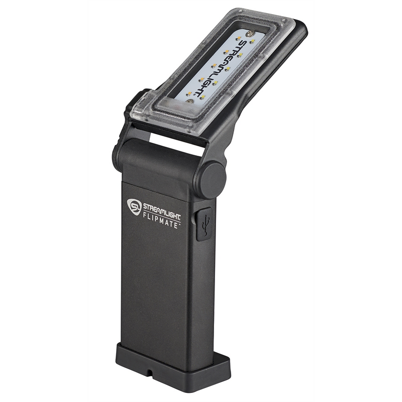 FlipMate Rechargeable Work Light with Color Matching - Black