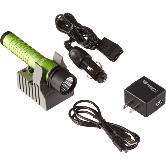 Streamlight Strion LED - 120V/100V AC/12V DC - 1 Holder - Lime Green