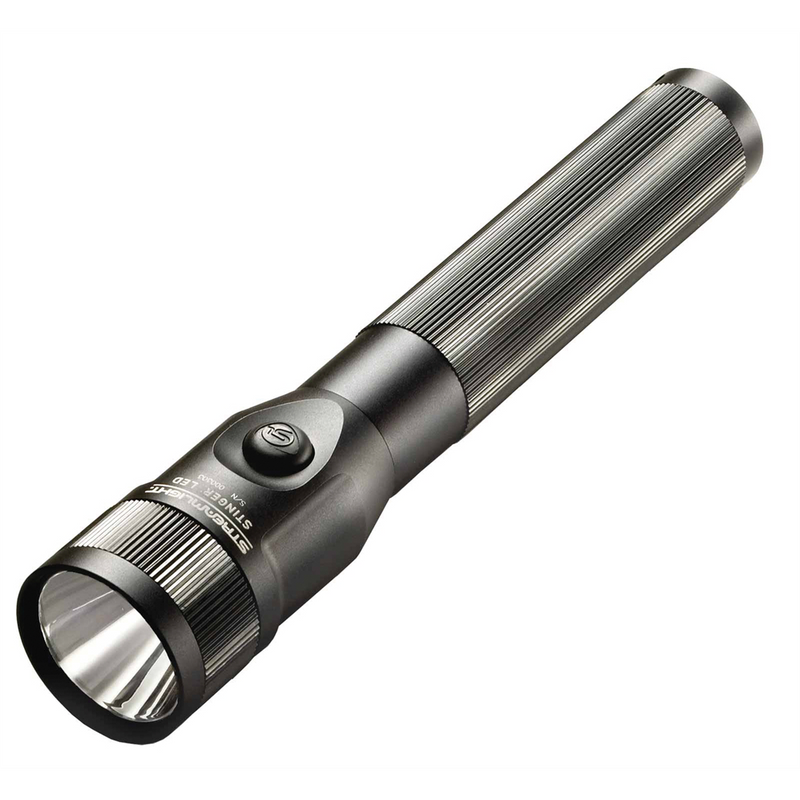 Stinger LED Bright Rechargeable Handheld Flashlight - Black