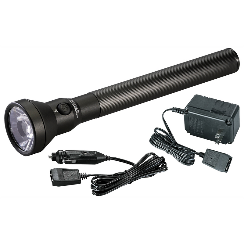 UltraStinger LED Flashlight 77553 1100 Lumen with dual charger holders