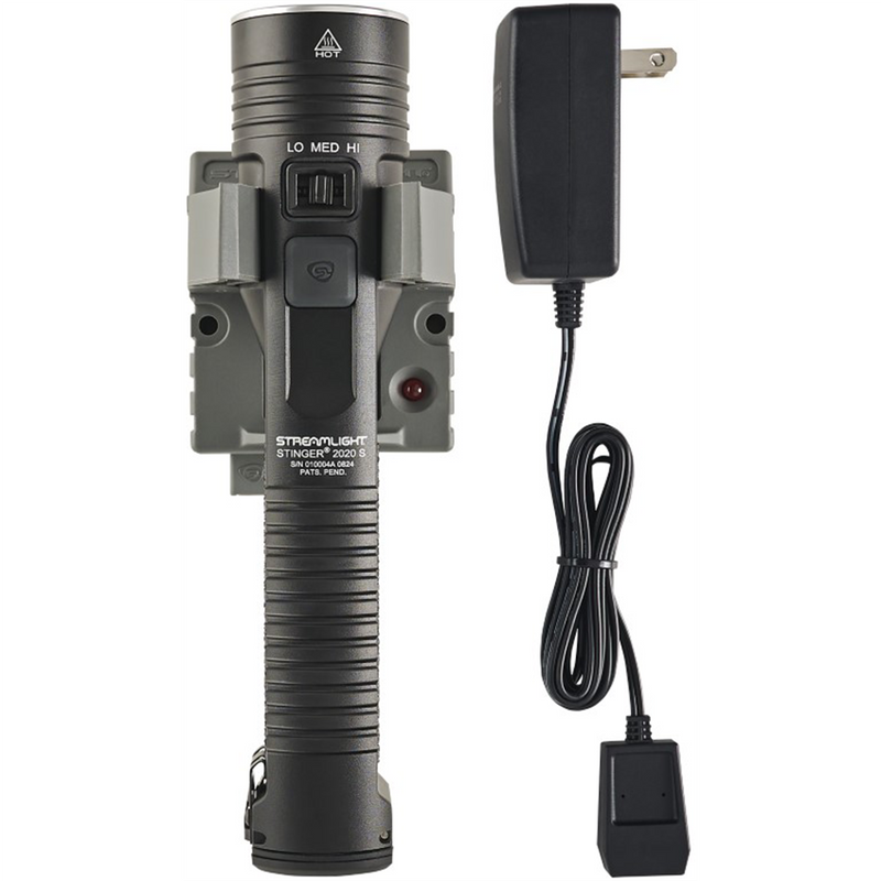 Stinger 2020 S Rechargeable Flashlight - 2,000 Lumen, Model 78202 with AC/DC Piggyback