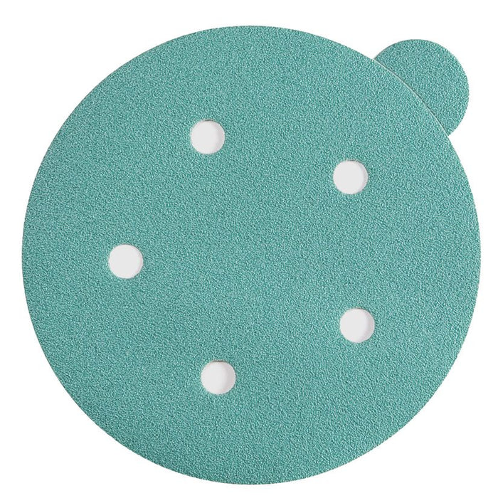 Sunmight Film 51106 Open Coated Sanding Disc, 5 in, P80 Grit, Premium Alum Oxide, PSA — view 4