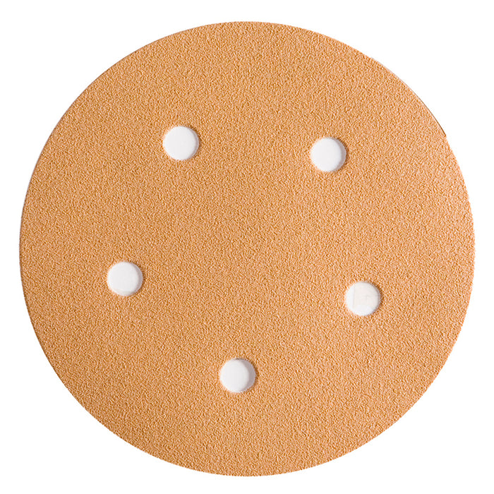 Sunmight USA Corporation Gold 52209 Open Coated Grip Disc, 5 in, P150 Grit, Premium Alum Oxide, Velc — view 3