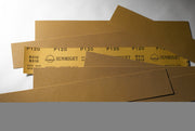 Sunmight USA Corporation Gold 05211 Open Coated File Sheet, 2-3/4 in W x 16-1/2 in L, P220 Grit, PSA — view 2