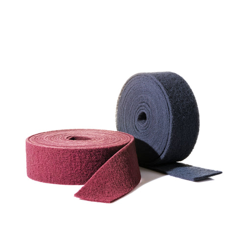 Sunmight USA Corporation Scuff Roll, 4 in W x 10 yd L, Very Fine, Maroon — view 2