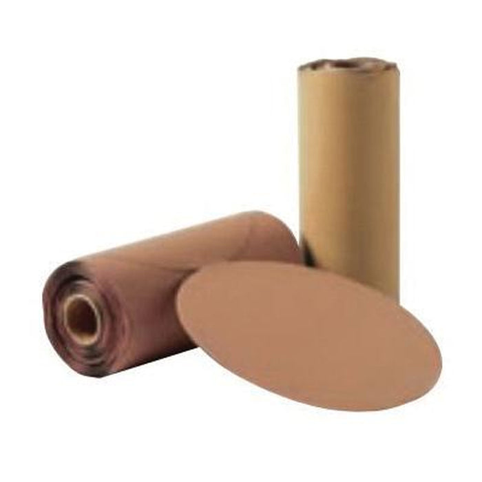 Sunmight 00614 Abrasive Link Roll Disc 6 in P320 Gold PSA Backing