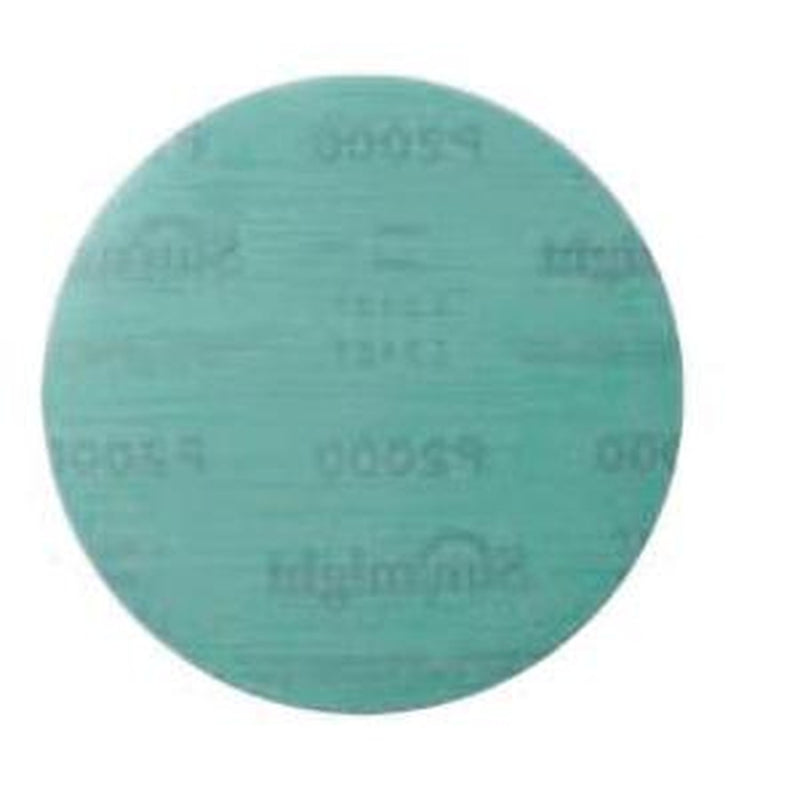 01409 6" Velcro Film Disc P150, Green, 50 per box