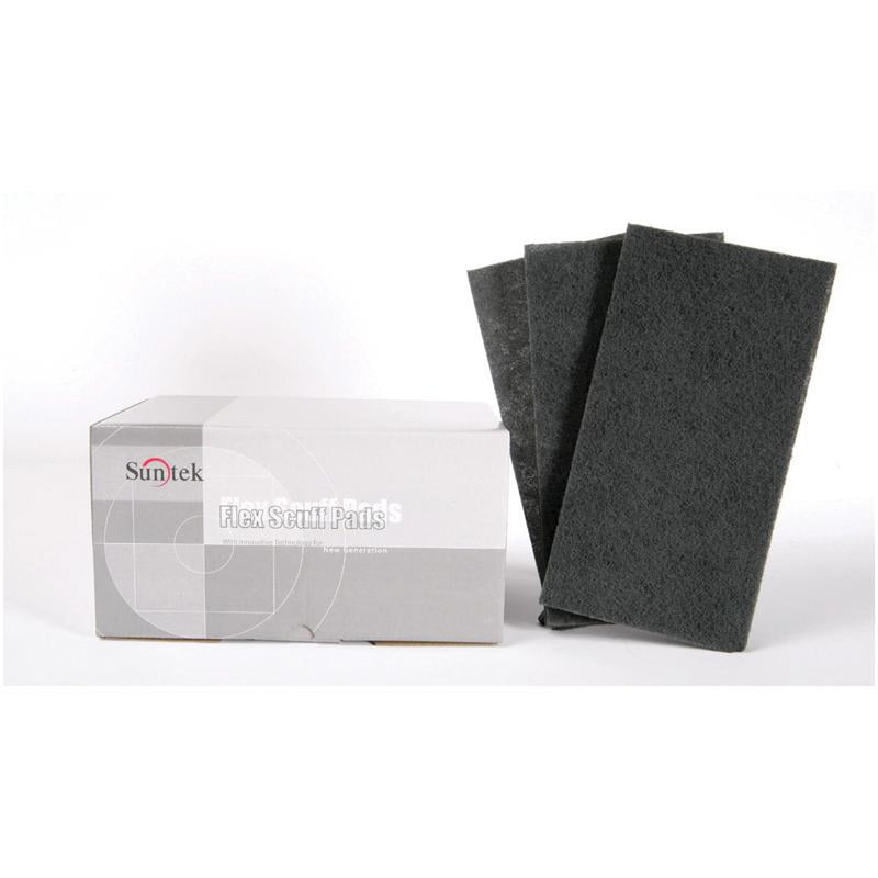 80500 Flex Scuff Pad 4-1/2"×9" Very Fine Maroon, Aluminum Oxide backing