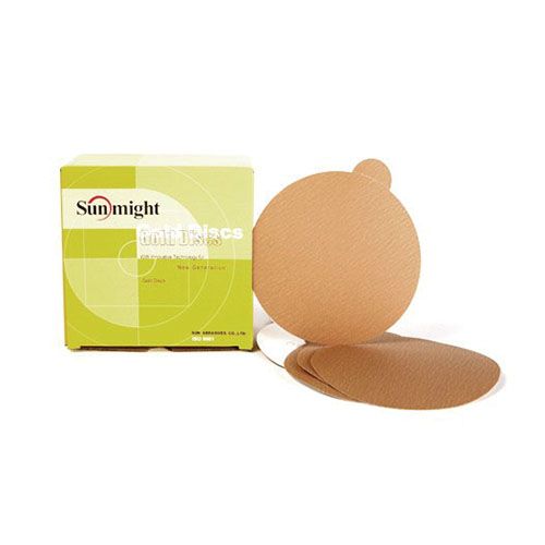 Sunmight USA Corporation Gold - 6" 6-Hole 320Grit Grip Disc
