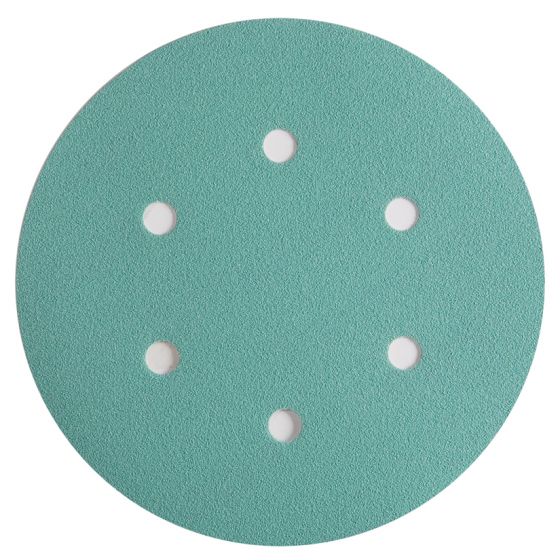 Sunmight USA Corporation Film 01811 Open Coated Grip Disc, 6 in, P220 Grit, Premium Alum Oxide, Velc — view 3