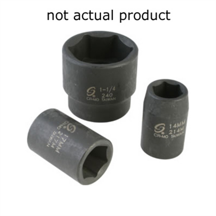 Sunex Tools 1/2" DR 27MM 12PT IMPACT SOCKET