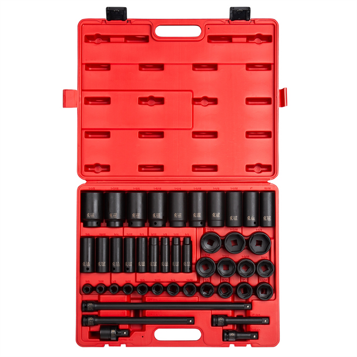 Sunex Tools 43-Piece 1/2 in. Drive Fractional SAE