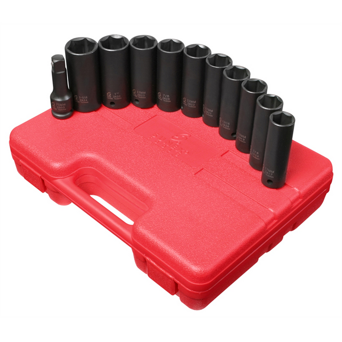Sunex Tools PC. EXTRA DEEP SAE/METRIC SKT SET