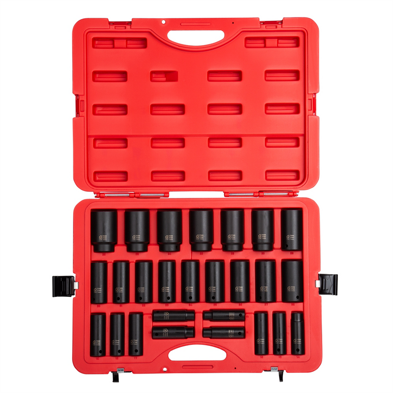 26-Piece 1/2 in. Drive Deep Metric Im
