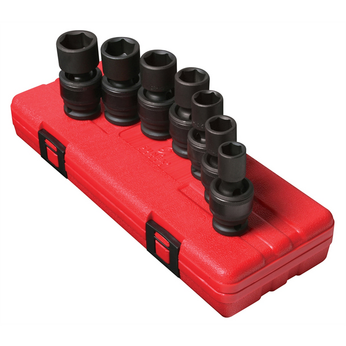 Sunex Tools SET IMPACT 1/2IN. DRIVE 7 PC UNIV STD MET