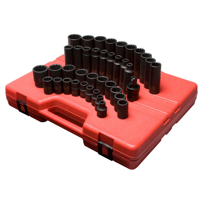Sunex Tools 1/2"DR METRIC MASTER IMPACT SOCKET SET