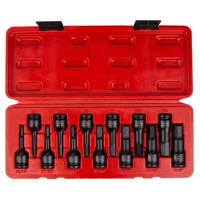 Sunex Tools 13-Piece 3/8 in. Drive Fractional SAE