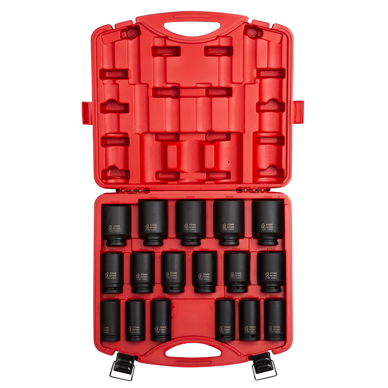 PC 3/4" DR METRIC DEEP IMPACT SOCKET SET