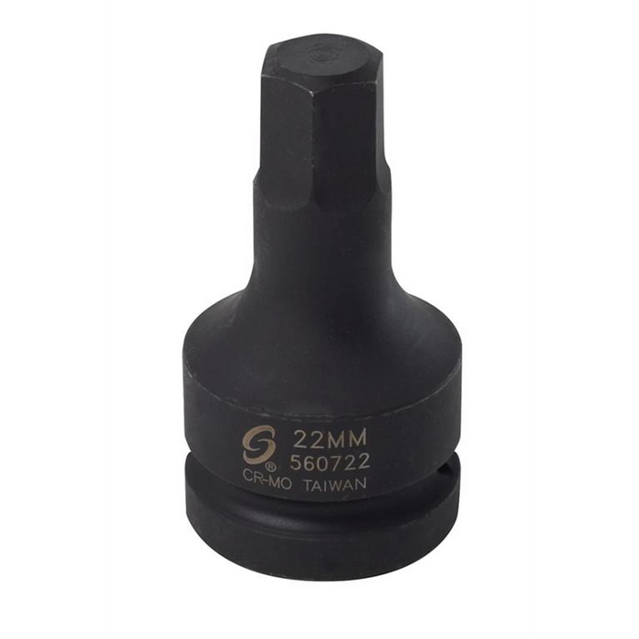 Sunex Tools 1"Dr. 22mm Hex Bit Socket