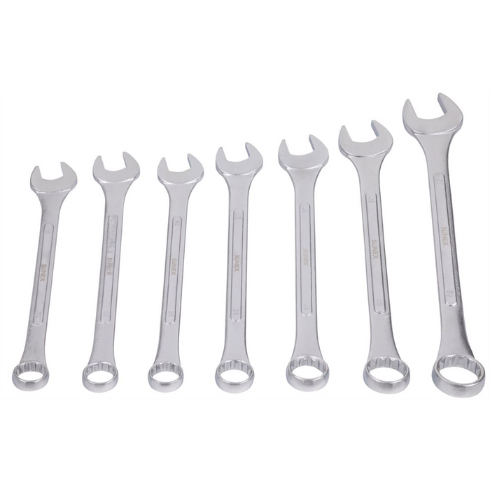 Sunex Tools 7 Pc Metric Raised Panel Jumbo Combination Wrench