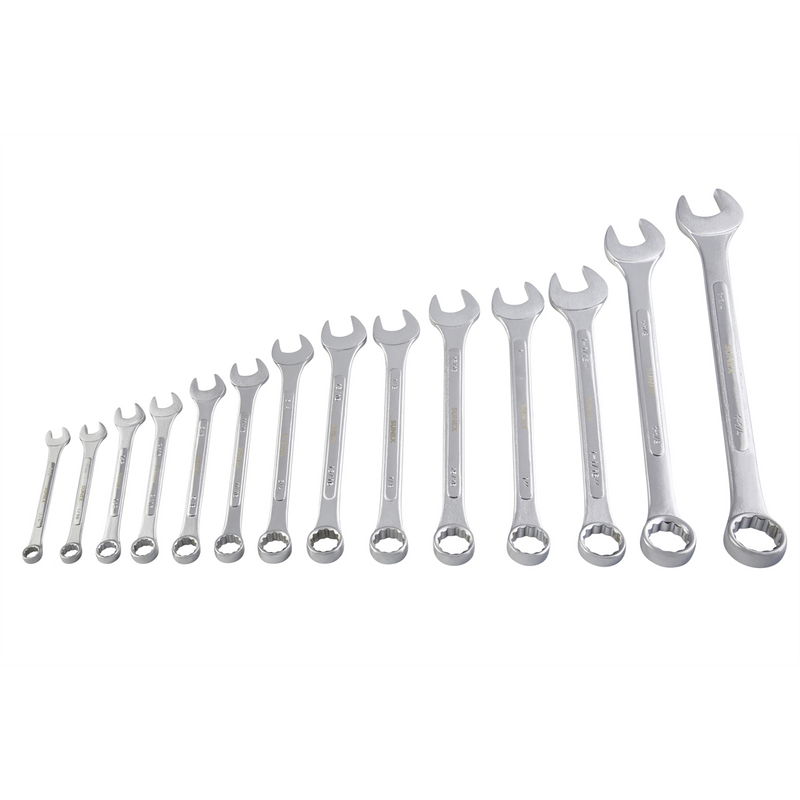 Piece SAE Raised Panel Combination Wrench Set