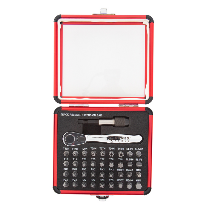 Sunex Tools Mini Ratchet And Bit Set (38Pc.)
