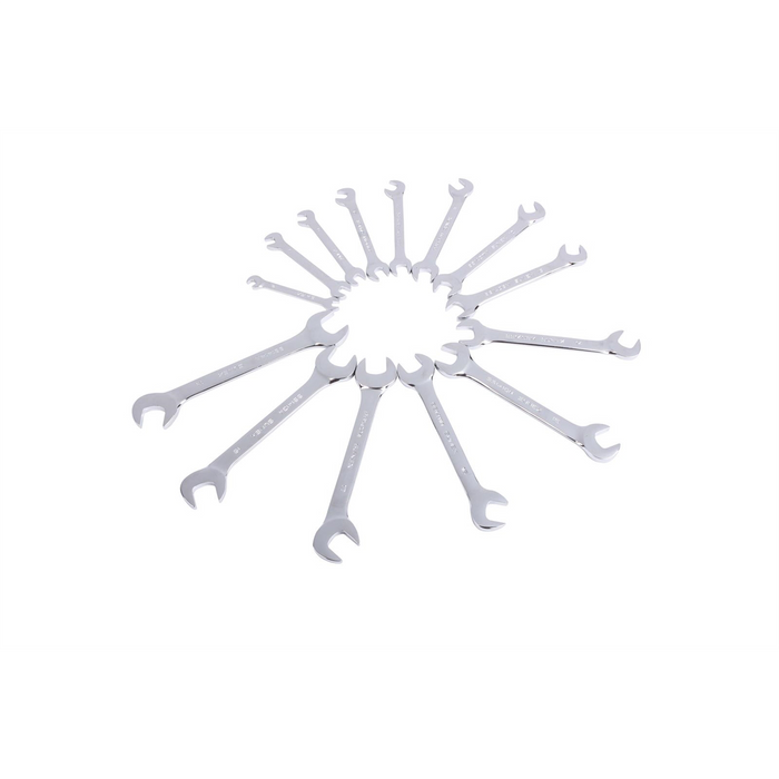 Sunex Tools Metric Wrench Set, Full Polish