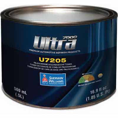 Sherwin-Williams Paint Company Sherwin-Williams ULTRA 7000 U7205-18 Mixing Toner, 1/2 L Can, Palioch
