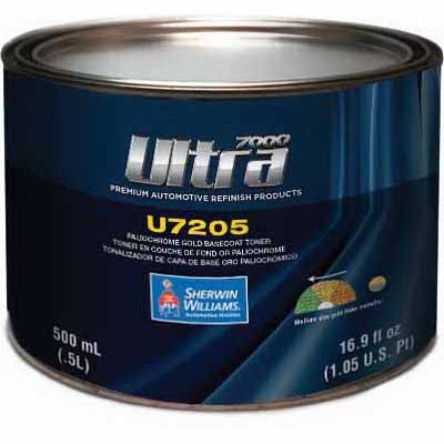 Sherwin-Williams ULTRA 7000 U7205-18 Mixing Toner, 1/2 L Can, Paliochrome Gold
