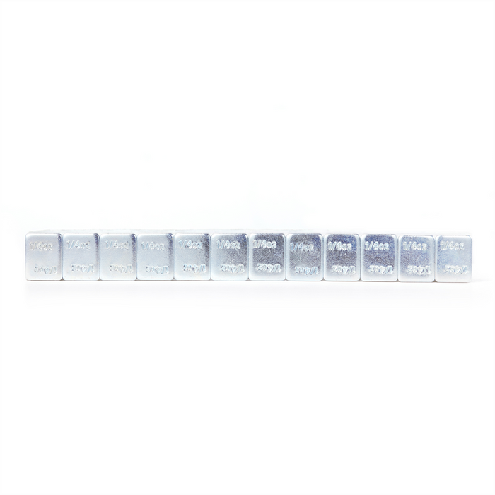 Tire Mechanic's Resource .25oz Segment Low Profile Steel Tape Wheel Weights (48 strips)